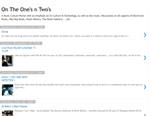 Tablet Screenshot of ones-n-twos.blogspot.com