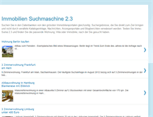 Tablet Screenshot of immobilien-suchmaschine.blogspot.com