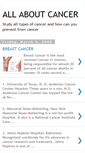 Mobile Screenshot of kindsofcancers.blogspot.com