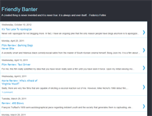Tablet Screenshot of friendlybanter.blogspot.com
