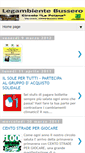 Mobile Screenshot of legambientebussero.blogspot.com