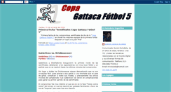 Desktop Screenshot of gattacafutbol5.blogspot.com