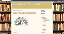 Desktop Screenshot of ieda-leyendociencias.blogspot.com