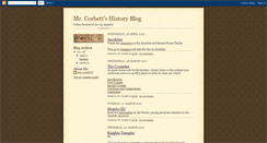 Desktop Screenshot of mrcorbetthistory.blogspot.com