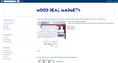 Desktop Screenshot of gooddealgadgets.blogspot.com
