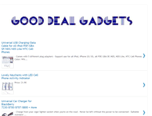 Tablet Screenshot of gooddealgadgets.blogspot.com