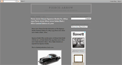 Desktop Screenshot of pierce-arrow.blogspot.com