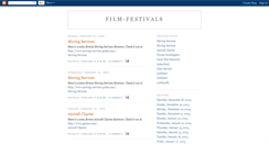 Desktop Screenshot of film-festivals.blogspot.com