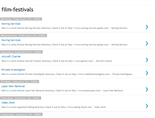 Tablet Screenshot of film-festivals.blogspot.com