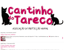 Tablet Screenshot of cantinhodotareco.blogspot.com