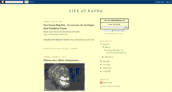 Desktop Screenshot of faunafoundation.blogspot.com