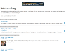 Tablet Screenshot of katataspulong.blogspot.com