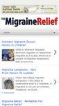 Mobile Screenshot of migrainerelief-help.blogspot.com
