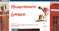 Desktop Screenshot of misanthropicgooner.blogspot.com