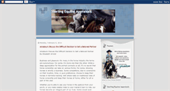 Desktop Screenshot of equineappraisals.blogspot.com