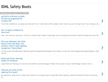 Tablet Screenshot of idml-safety-boots.blogspot.com