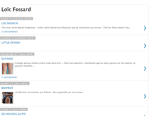 Tablet Screenshot of loicfossard.blogspot.com