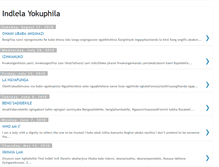 Tablet Screenshot of indlelayokuphila.blogspot.com