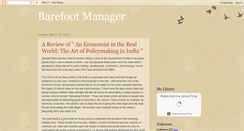 Desktop Screenshot of barefootmanager.blogspot.com