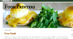 Desktop Screenshot of foodprinters.blogspot.com