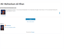 Tablet Screenshot of mohteshamkhan.blogspot.com