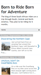 Mobile Screenshot of born2ride4adventure.blogspot.com
