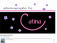 Tablet Screenshot of photographybycatina.blogspot.com