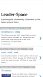 Mobile Screenshot of leader-space.blogspot.com