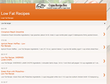 Tablet Screenshot of low-fat-recipes-7.blogspot.com