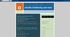 Desktop Screenshot of amarillomondioringclubnews.blogspot.com