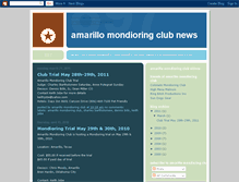 Tablet Screenshot of amarillomondioringclubnews.blogspot.com