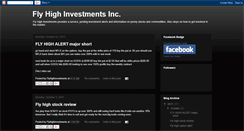 Desktop Screenshot of flyhighinvestments.blogspot.com