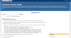 Desktop Screenshot of cstrike-game.blogspot.com
