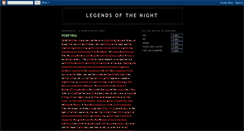 Desktop Screenshot of nightlegends.blogspot.com