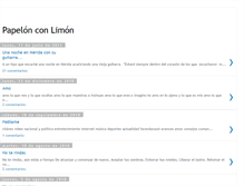 Tablet Screenshot of limonconpapelon.blogspot.com
