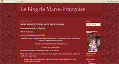 Desktop Screenshot of mariefrancoiseninnin.blogspot.com