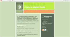 Desktop Screenshot of jazeera-vs-kurd.blogspot.com