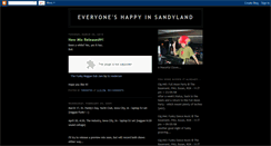 Desktop Screenshot of everyoneshappyinsandyland.blogspot.com