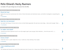 Tablet Screenshot of hockeyroomers.blogspot.com