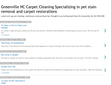 Tablet Screenshot of greenvillecarpetcleaning.blogspot.com