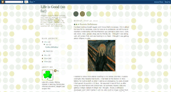 Desktop Screenshot of lifeisgood-mc.blogspot.com