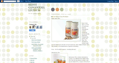 Desktop Screenshot of ammbiz-ganoderma.blogspot.com