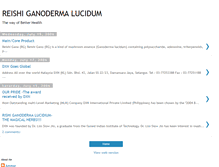 Tablet Screenshot of ammbiz-ganoderma.blogspot.com