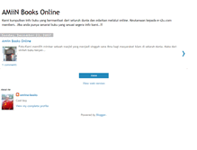 Tablet Screenshot of amiinbooksonline.blogspot.com