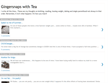 Tablet Screenshot of gingersnapswtea.blogspot.com