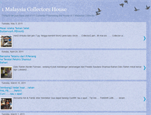 Tablet Screenshot of 1malaysiacollectors.blogspot.com