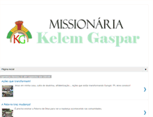 Tablet Screenshot of missionariakelem.blogspot.com