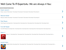 Tablet Screenshot of itexperts4u.blogspot.com