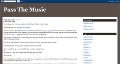 Desktop Screenshot of passthemusic.blogspot.com