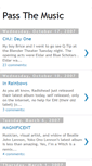Mobile Screenshot of passthemusic.blogspot.com